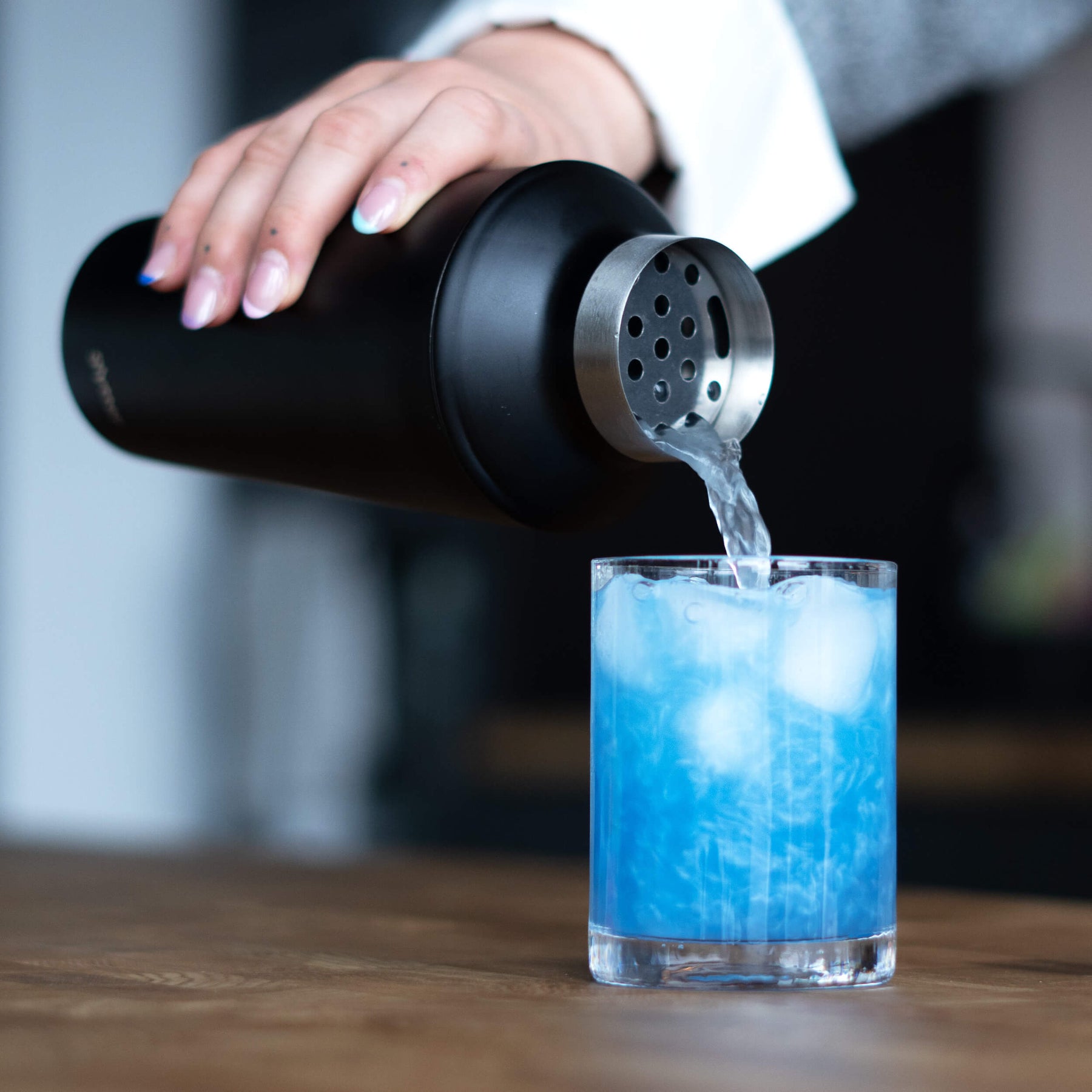 Premium Starter-Set (Cocktail-Shaker, Barmaß, Barlöffel)