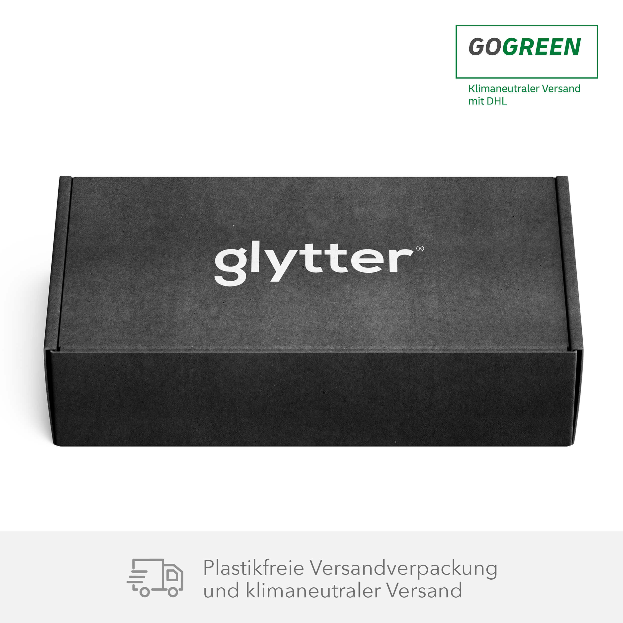 Glytterpulver - macht atemberaubenden Schimmer im Getränk - Neongrün (100g) - Vorteilspack