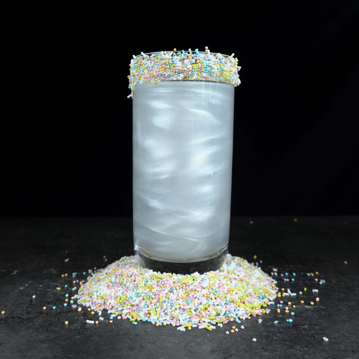 Zuckerrand für Gläser & Cocktails - Confetti Crunch (150g)