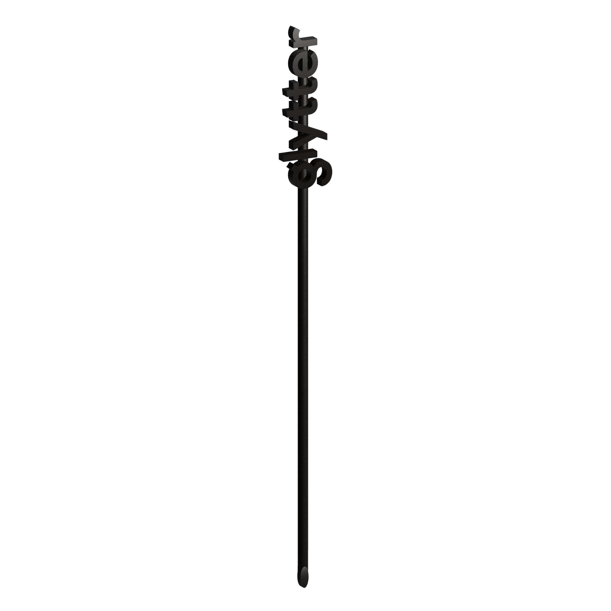 Rührstab-Löffel für die perfekte Menge glytter® (schwarz)