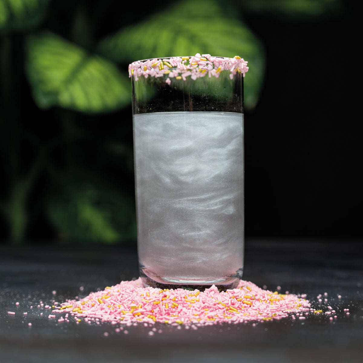 Zuckerrand für Gläser & Cocktails - Lovely Rose (150g)