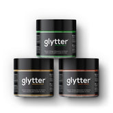 glytter® Glitzerpulver-Set mit Gold, Grün & Kupfer