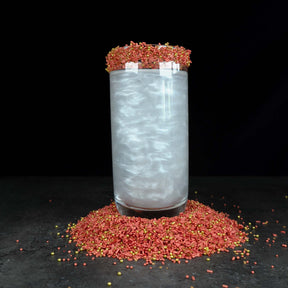 Zuckerrand für Gläser & Cocktails - Love on Fire